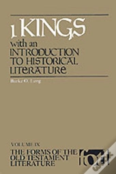 I Kings With An Introduction To Historical Literature