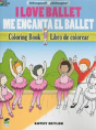 I Love Ballet Coloring Book/Me Encanta El Ballet Libro De Colorear - Preview