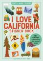 I Love California Sticker Book - Preview