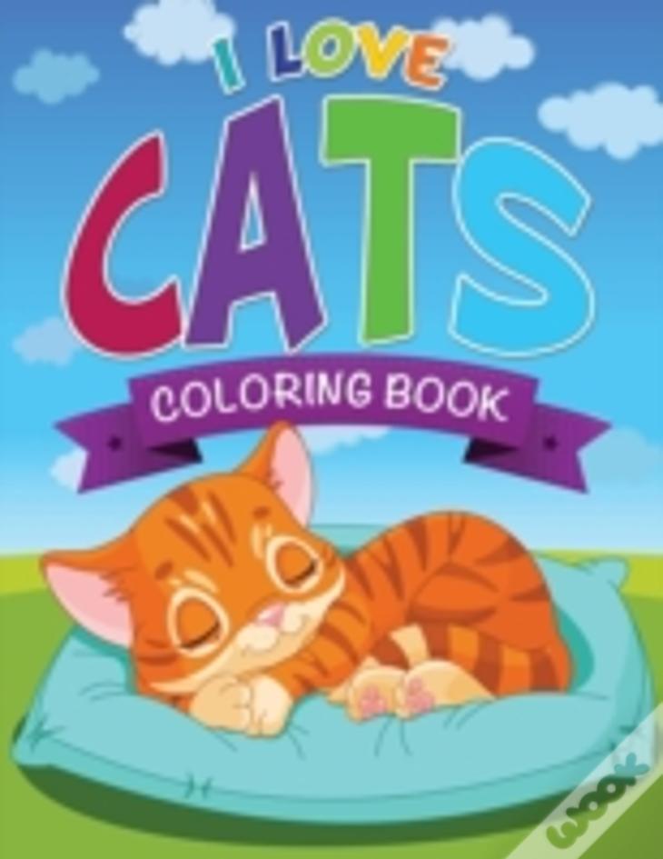 I Love Cats Coloring Book