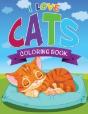 I Love Cats Coloring Book - Preview