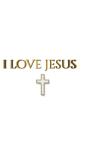 I Love Jesus Minamilist Creative Blank Journal - Preview
