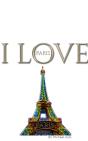 I Love Paris  Eiffel Tower Creative Blank Journalsir Michael Huhn  Designer Edition - Preview