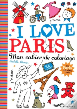 Capa do artigo I Love Paris ; Mon Cahier De Coloriage
