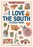 I Love The South Sticker Book