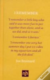 Capa do artigo I Remember