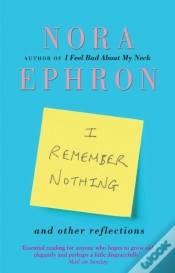 Capa do artigo I Remember Nothing And Other Reflections