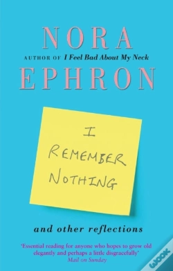 Capa do artigo I Remember Nothing And Other Reflections