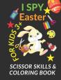 I Spy Easter Scissor Skills & Coloring Book For Kids 3+ - Preview