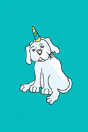 I Want To Be A Unicorn Dog Notebook - Preview
