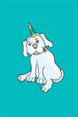 I Want To Be A Unicorn Dog Notebook