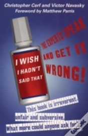 Capa do artigo I Wish I Hadnâ€™T Said That