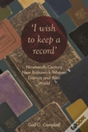 Capa do artigo "I Wish To Keep A Record"