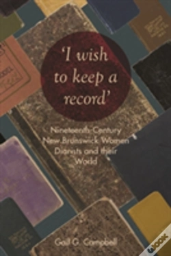 Capa do artigo "I Wish To Keep A Record"