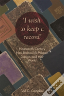 "I Wish To Keep A Record"