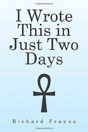 I Wrote This In Just Two Days - Preview