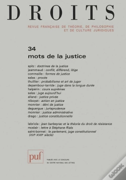 Capa do artigo Iad - Droits N 34 2-2001 - Mots De La Justice