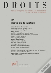 Capa do artigo Iad - Droits N 34 2-2001 - Mots De La Justice