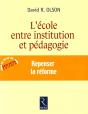 Iad - L'École Entre Institution Et Pédagogie - Preview