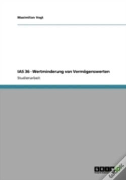 Capa do artigo Ias 36 - Wertminderung Von Vermogenswerten