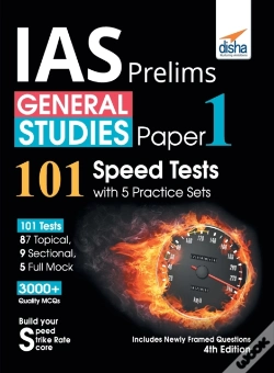 Capa do artigo Ias Prelims General Studies Paper 1 - 101 Speed Tests With 5 Practice Sets - 4th Edition