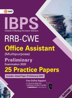 Capa do artigo Ibps Rrb-Cwe Office Assistant (Multipurpose) Preliminary --25 Practice Papers