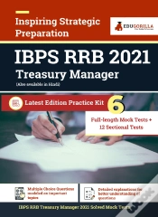 Capa do artigo Ibps Rrb Treasury Manager 2021 - 6 Mock Tests + 20 Sectional Tests - Latest Practice Edition Kit