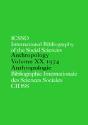 Ibss: Anthropology: 1974 Vol 20 - Preview