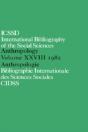 Ibss: Anthropology: 1982 Vol 28 - Preview