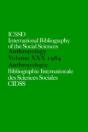 Ibss: Anthropology: 1984 Vol 30 - Preview