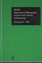 Ibss: Anthropology: 1994 Vol 40 - Preview