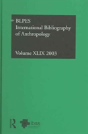 Ibss: Anthropology: 2003 Vol.49 - Preview