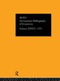 Ibss: Economics: 1979 Volume 28 - Preview