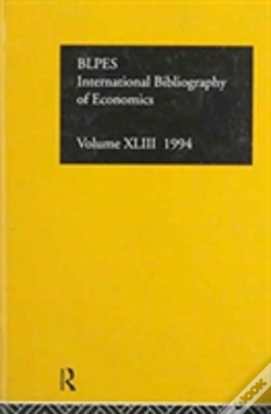 Capa do artigo Ibss: Economics: 1994 Vol 43