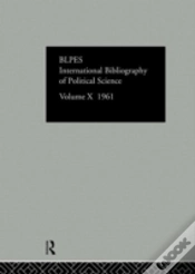 Capa do artigo Ibss: Political Science: 1961 Volume 10
