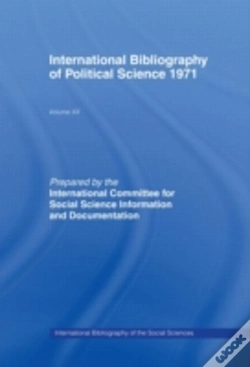 Capa do artigo Ibss: Political Science: 1971 Volume 20