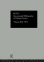 Ibss: Political Science: 1972 Volume 21 - Preview