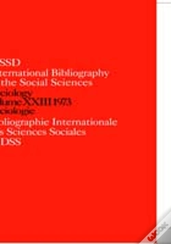 Capa do artigo Ibss: Sociology: 1973 Vol 23