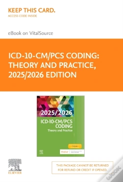 Capa do artigo Icd-10-Cm/Pcs Coding: Theory And Practice, 2025/2026 Edition - Ebk