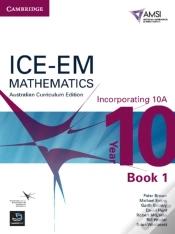 Capa do artigo Ice-Em Mathematics Australian Curriculum Edition Year 10 Incorporating 10a Book 1