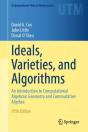 Ideals, Varieties, And Algorithms - Preview