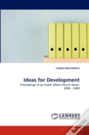 Capa do artigo Ideas For Development