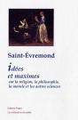 Idées Et Maximes Sur La Religion, La Philosophie, La Morale Et Les Autres Sciences (1647-1686) - Preview