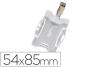 Identificador durable com clip giratorio uso vertical/horizontal 54x85 mm (25 unidades) - Preview