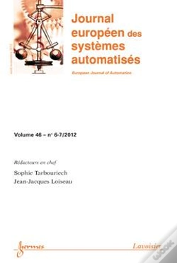 Capa do artigo Identification Des Systemes Journal Europeen Des Systemes Automatises Rs Volume 46 N  67 Aoutoctobre