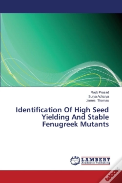 Capa do artigo Identification Of High Seed Yielding And Stable Fenugreek Mutants