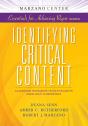 Identifying Critical Content: Classroom Techniques To Help Students Know What Is Important - Preview