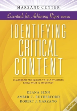 Capa do artigo Identifying Critical Content