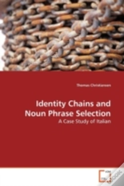 Capa do artigo Identity Chains And Noun Phrase Selection