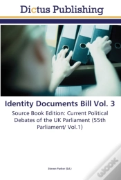 Capa do artigo Identity Documents Bill Vol. 3